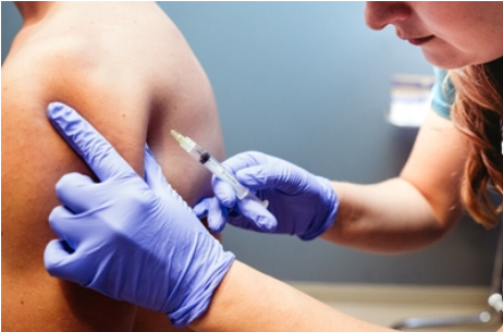 a women inject injection for Integrative cancer support